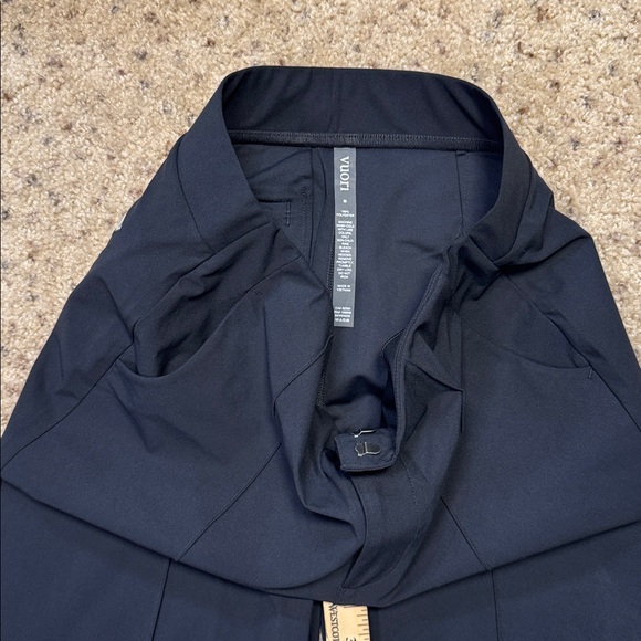 Vuori Blue Medium Wide Leg Meta Trousers - Picture 6 of 7